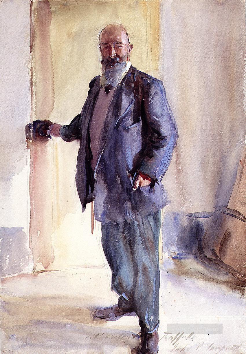 Portrait of Ambrogio Raffele John Singer Sargent Oil Paintings